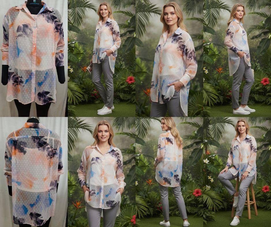 MODA AI Backgrounds Feature